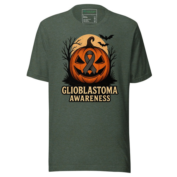 Brain Cancer Pumkin Tee - JohnVsGBMHeather ForestS