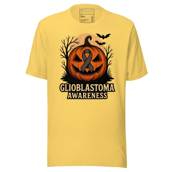 Brain Cancer Pumkin Tee - JohnVsGBMYellowS