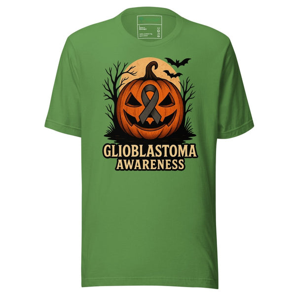 Brain Cancer Pumkin Tee - JohnVsGBMLeafS