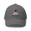 Brain Cancer Radiation Fitted Cap - JohnVsGBMGreyS/M