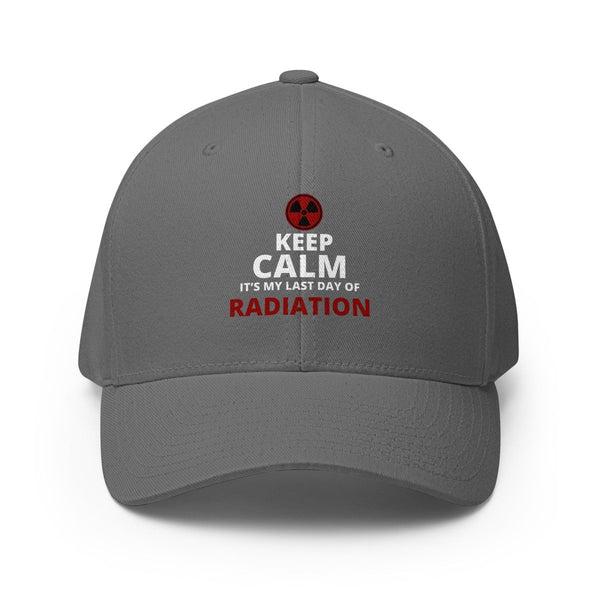 Brain Cancer Radiation Fitted Cap - JohnVsGBMGreyS/M