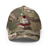 Brain Cancer Radiation Fitted Cap - JohnVsGBMMulticam GreenS/M