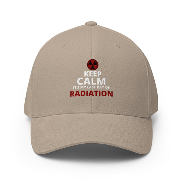 Brain Cancer Radiation Fitted Cap - JohnVsGBMKhakiS/M