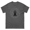 Brain Cancer Ribbon and Brain Tee - JohnVsGBMDark HeatherS