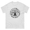 Brain Cancer Ribbon and Brain Tee - JohnVsGBMAshS