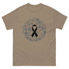 Brain Cancer Ribbon and Brain Tee - JohnVsGBMBrown SavanaS