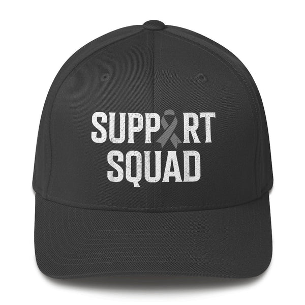 Brain Cancer Support Fitted Cap - JohnVsGBMDark GreyS/M