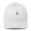 Brain Cancer Support Fitted Cap - JohnVsGBMWhiteS/M