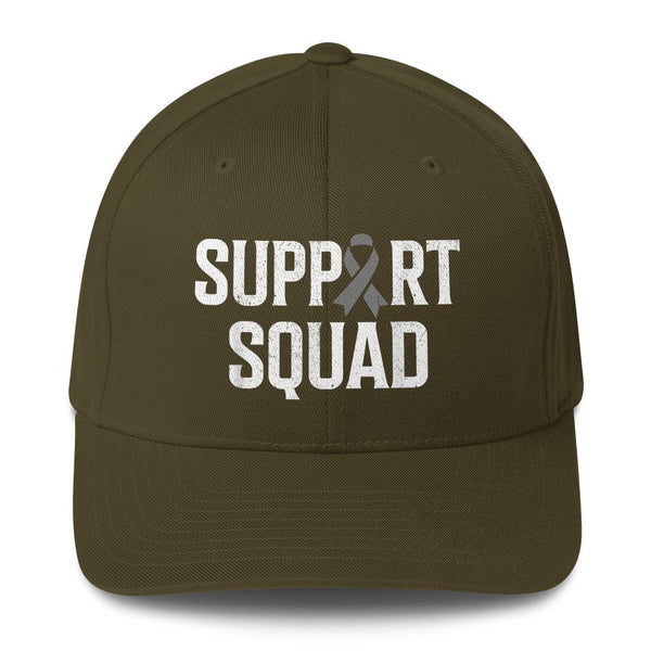 Brain Cancer Support Fitted Cap - JohnVsGBMRoyal BlueS/M