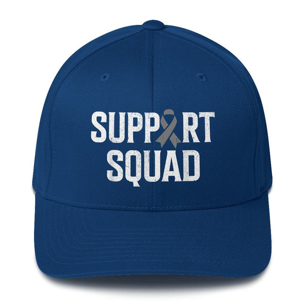 Brain Cancer Support Fitted Cap - JohnVsGBMRoyal BlueS/M