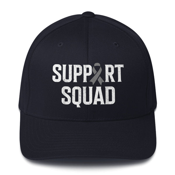 Brain Cancer Support Fitted Cap - JohnVsGBMDark NavyS/M