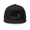 Brain Cancer Support Trucker Cap - JohnVsGBMBlack