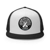 Brain Cancer Survivor Trucker Cap - JohnVsGBMBlack/ White/ Black