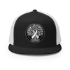 Brain Cancer Survivor Trucker Cap - JohnVsGBMBlack/ White