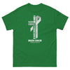 Brain Cancer Through Christ Tee - JohnVsGBMTurf GreenS