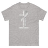 Brain Cancer Through Christ Tee - JohnVsGBMSport GreyS