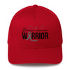 Brain Cancer Warrior Fitted Cap - JohnVsGBMRedS/M