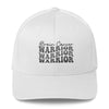 Brain Cancer Warriors Fitted Cap - JohnVsGBMWhiteS/M