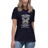 Brain Cancer Women's Butterfly Ribbon Tee - JohnVsGBMNavyS
