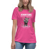 Brain Cancer Women's Cat Tee - JohnVsGBMBerryS