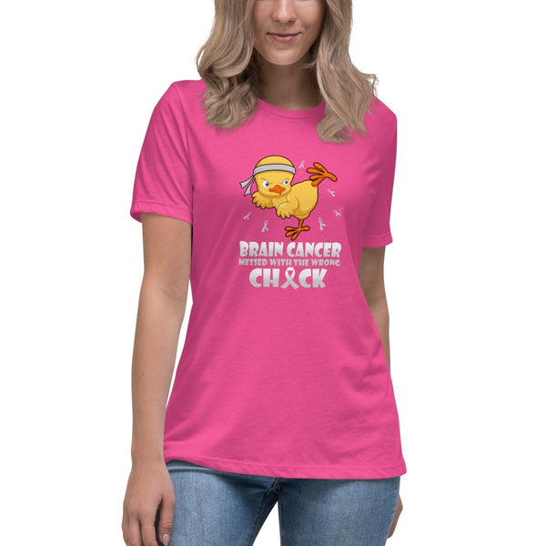Brain Cancer Women's Chick Tee - JohnVsGBMBerryS