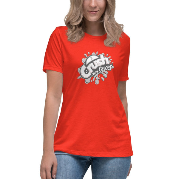 Brain Cancer Women's Crush Tee - JohnVsGBMPoppyS