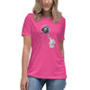 Brain Cancer Women's Elephant Flwr Tee - JohnVsGBMBerryS