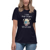 Brain Cancer Women's Excuse Tee - JohnVsGBMNavyS