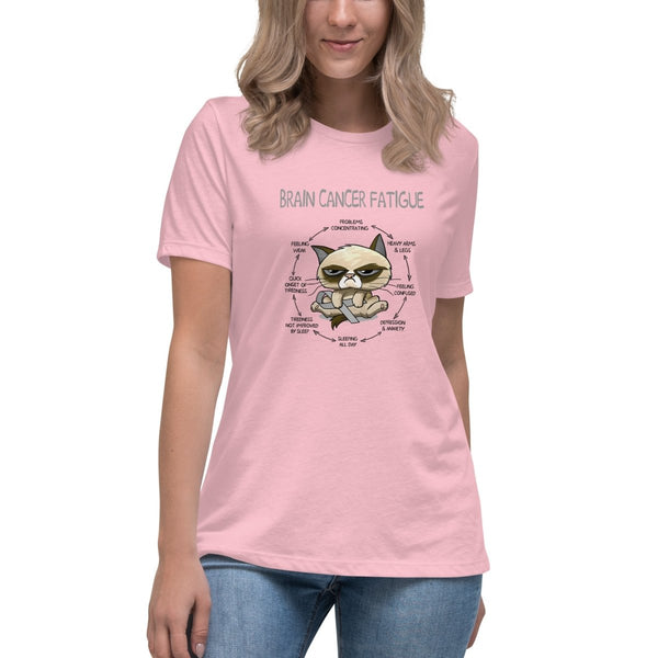 Brain Cancer Women's Fatigue Tee - JohnVsGBMPinkS