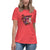 Brain Cancer Women's Paint Splash Tee - JohnVsGBMHeather RedS