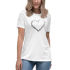 Brain Cancer Women's Ribbon H Tee - JohnVsGBMWhiteS