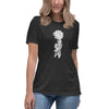 Brain Cancer Women's Rose Tee - JohnVsGBMDark Grey HeatherS
