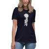 Brain Cancer Women's Rose Tee - JohnVsGBMNavyS
