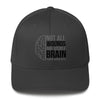 Brain Cancer Wounds Fitted Cap - JohnVsGBMDark GreyS/M