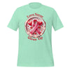 Breast Cancer Love Tee - JohnVsGBMHeather MintS