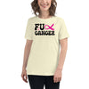 Breast Cancer Women's FU Tee - JohnVsGBMCitronS