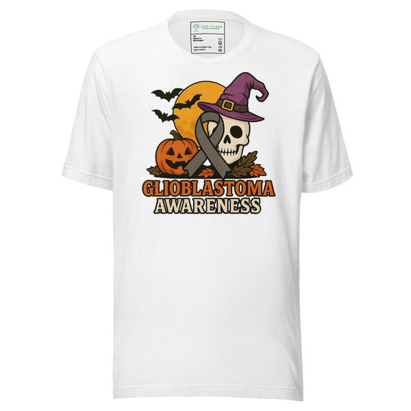Brian Cancer Haloween Tee - JohnVsGBMSolid White BlendXS