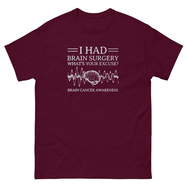 Brian Cancer What's Your Excuse Tee - JohnVsGBMMaroonS