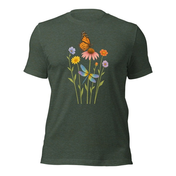 Butterfly Stems Tee - JohnVsGBMHeather ForestS