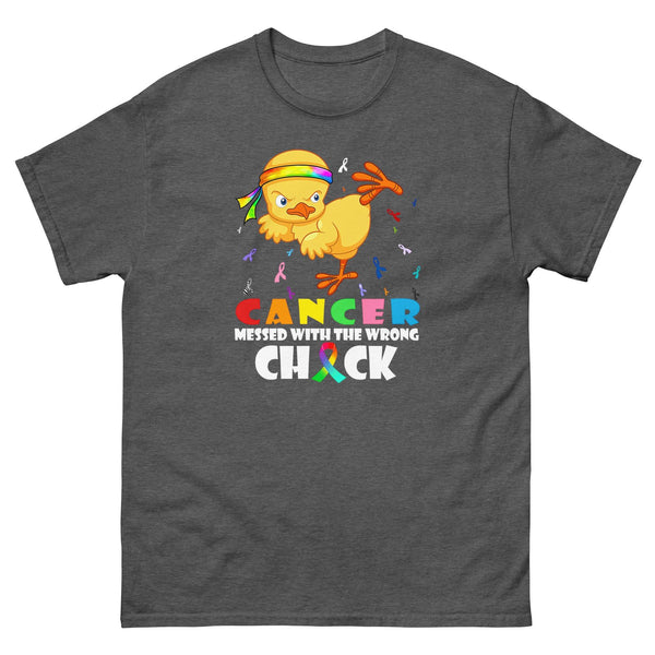 Cancer Awareness Chick Classic Tee - JohnVsGBMDark HeatherS