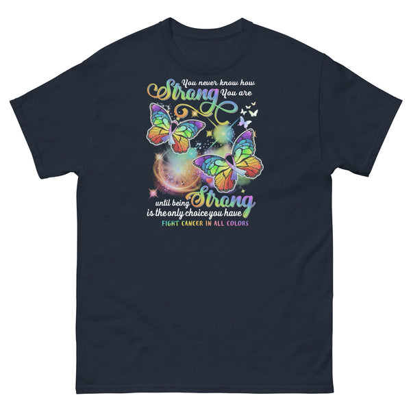 Cancer Butterflys Tee - JohnVsGBMNavyS