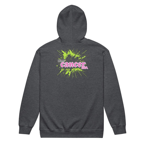 Cancer Era Zip Up Hoodie - JohnVsGBMDark HeatherS