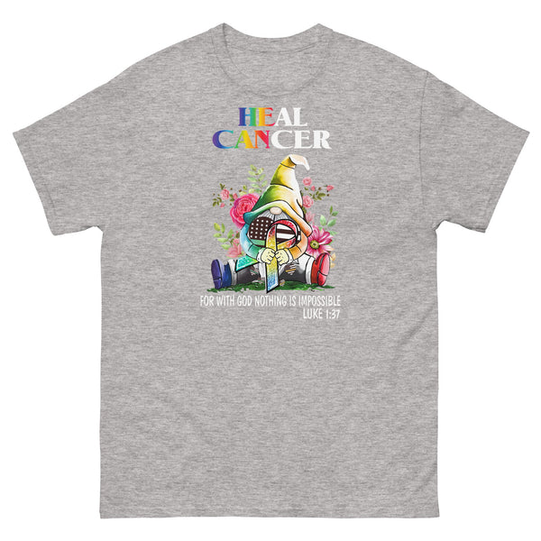 Cancer Luke Heal Tee - JohnVsGBMSport GreyS