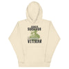 Cancer Survivor Soldier Green Hoodie - JohnVsGBMBoneS
