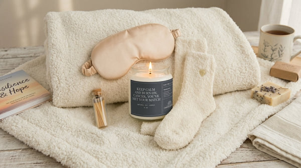 Candle & Champagne Mask Gift Set - JohnVsGBMWhite Sage + Lavender