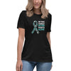 Cervical Cancer Women's Family Tee - JohnVsGBMBlackS