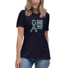 Cervical Cancer Women's Family Tee - JohnVsGBMNavyS