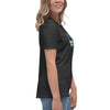 Cervical Cancer Women's Heart Tee - JohnVsGBMDark Grey HeatherS