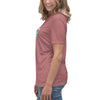 Cervical Cancer Women's Heart Tee - JohnVsGBMHeather MauveS