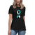 Cervical Cancer Women's Ribbon Heart Tee - JohnVsGBMBlackS
